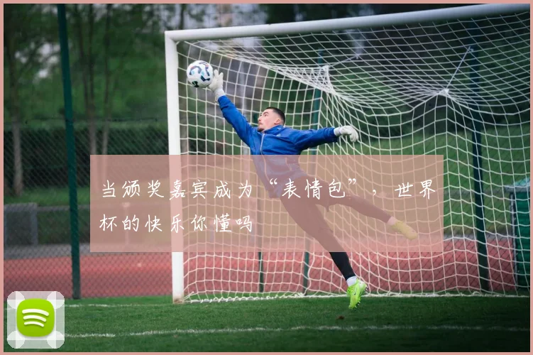 当颁奖嘉宾成为“表情包”，世界杯的快乐你懂吗